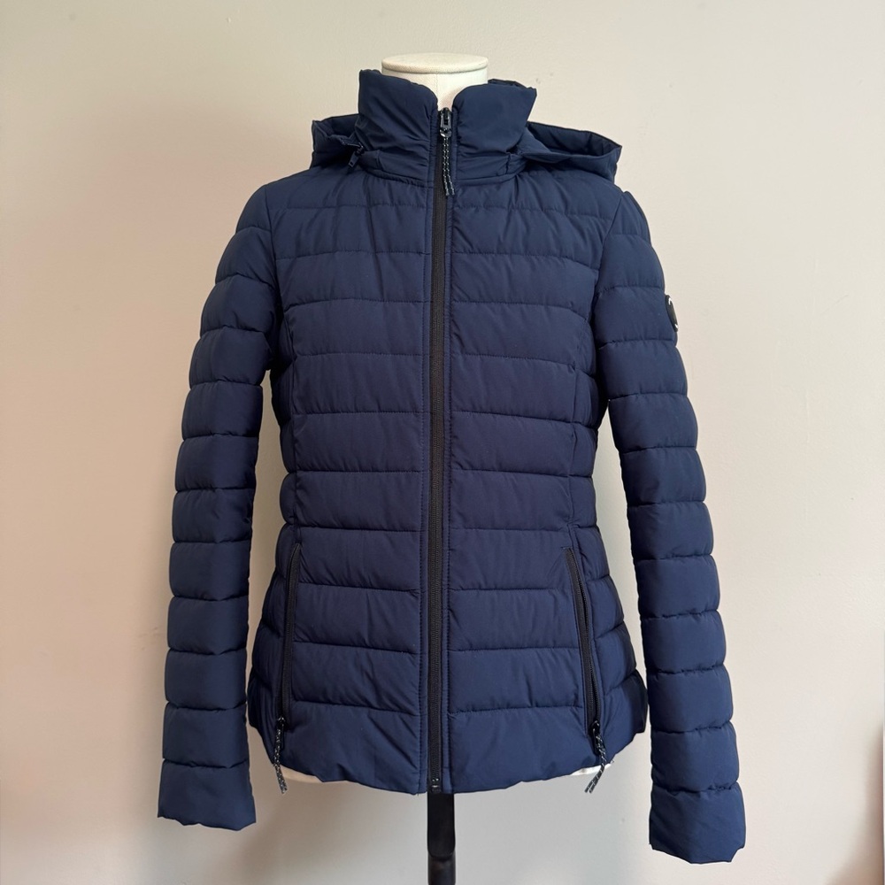 Nautica Women's Deep Blue Puffer Jacket